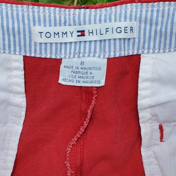 Red Tommy Hilfiger Shorts - Picture 5 of 5